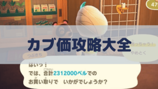 あつ森のカブ価で大儲けする方法 悪用厳禁な技も紹介します とんねるめがほん